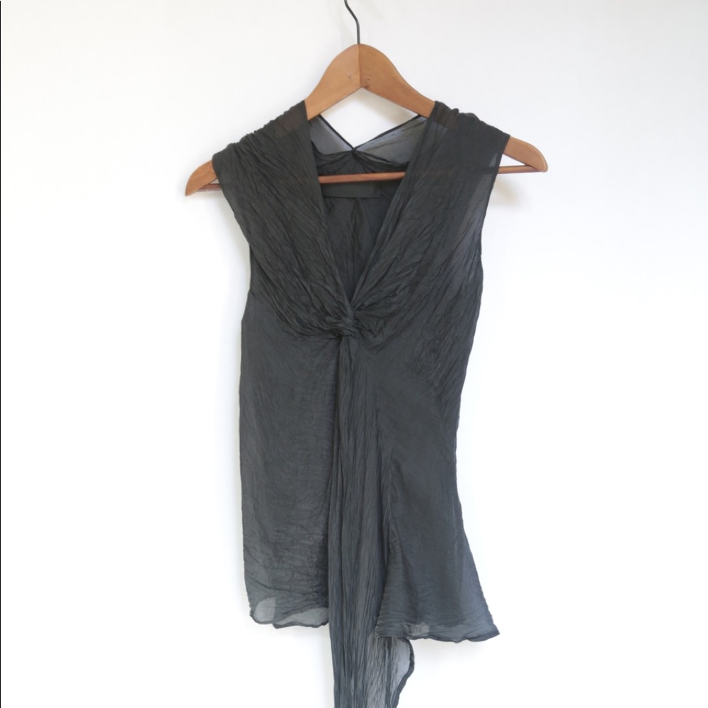 Marc Le Bihan silk top
